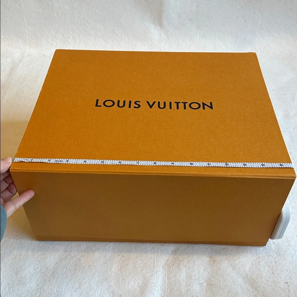 Louis Vuitton Authentic Box with Portfolio & Ribbon
